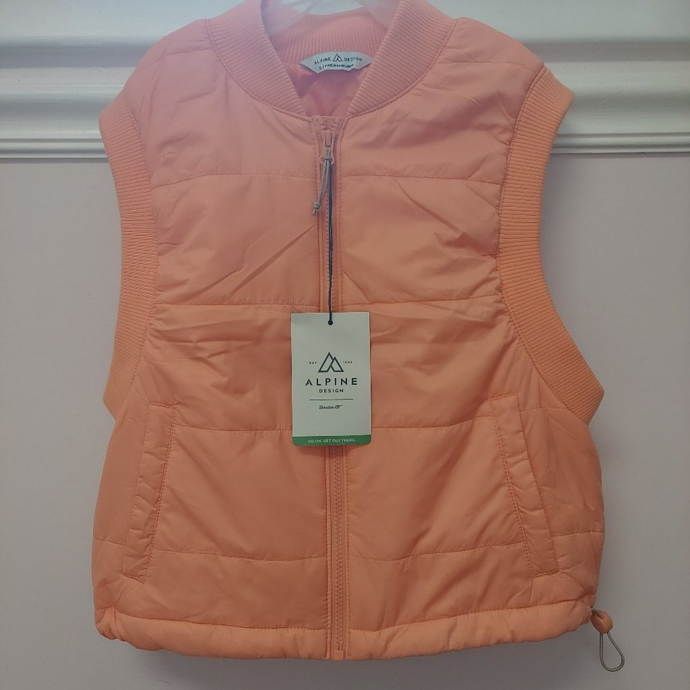 Alpine Design peach colored vest